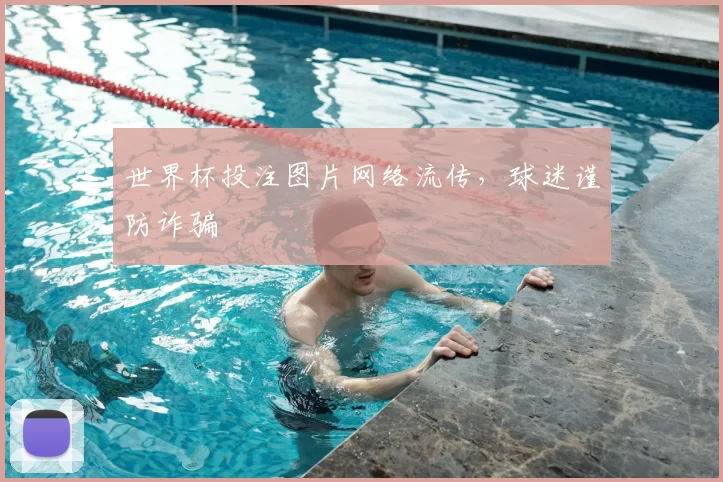 世界杯投注图片网络流传，球迷谨防诈骗